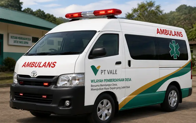 Proyek Rp6,8 Miliar Tersendat, Vendor Ambulans CSR Vale Dipertanyakan